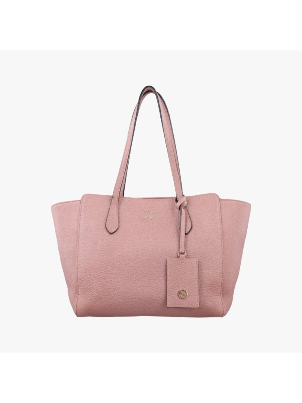 Gucci Swing Pink Leather Handbag